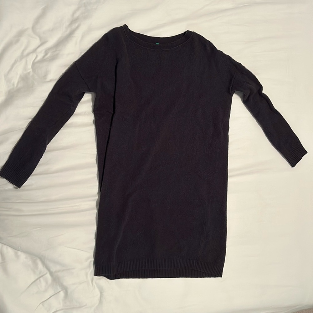 United Colors of Benetton Navy Sweater Dress